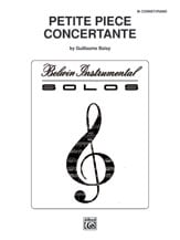 PETITE PIECE CONCERTANTE TRUMPET / CORNET cover